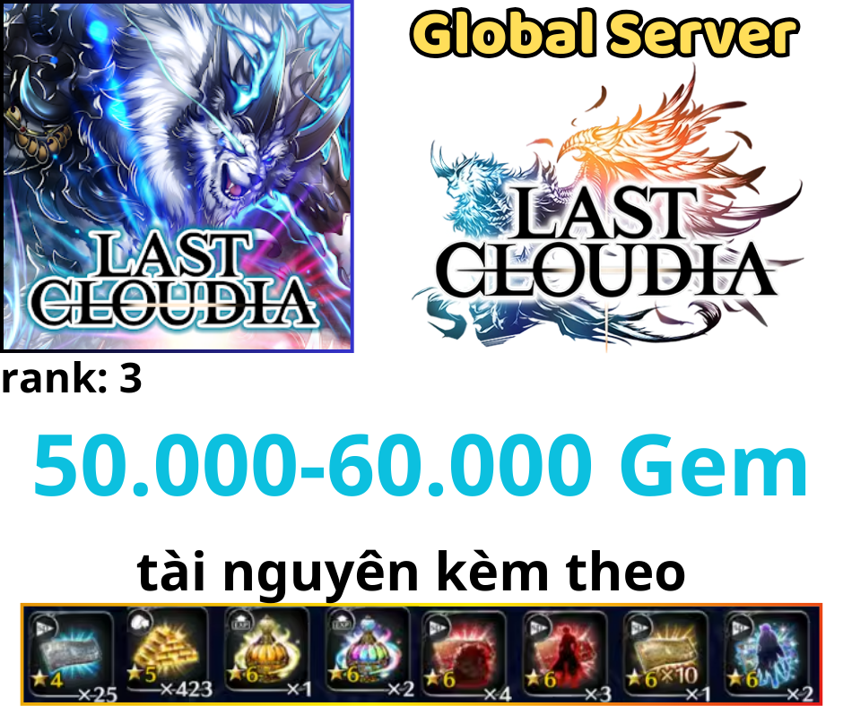 [GLB]LAST CLOUDIA 50K+ Gem